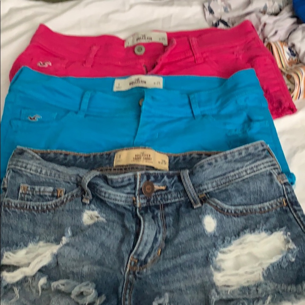 Bundle of 3 Hollister shorts
